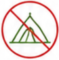 Prohibida la acampada